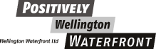 Positively Wellington Waterfront Logo. 